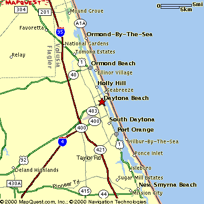 East Coast of Central Florida